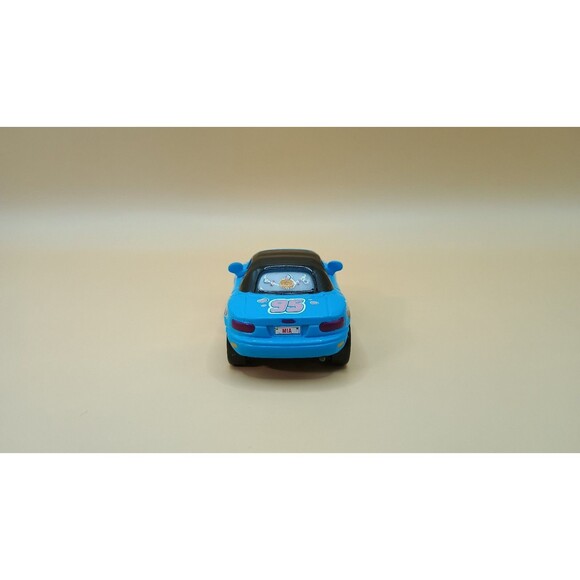 Disney Pixar Mazda MX-5 Light Blue Miata Diecast World of Cars 1:64 - NICE - Picture 3 of 7